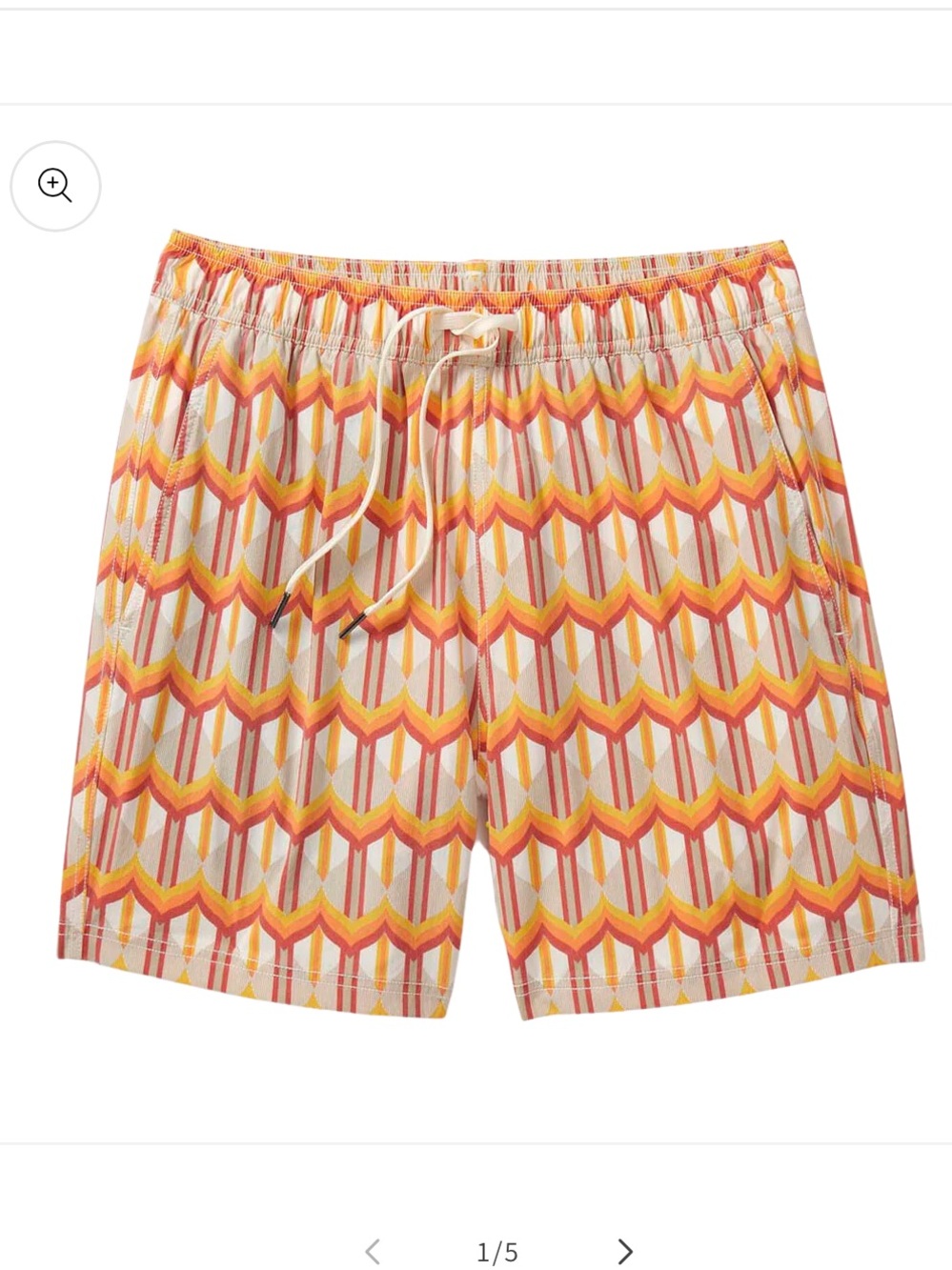 Fair Harbor Bungalow Men’s Swim Trunk Boardshort Bathing Suit Size Medium 354